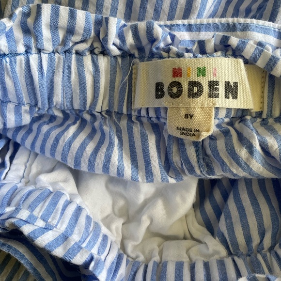 Mini Boden Sunflower Wide Leg Geo Pants - Picture 4 of 4